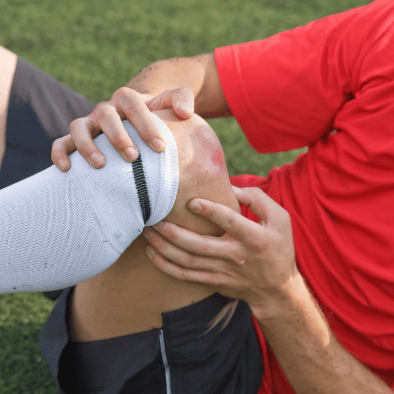 Treating sports injuries with acupuncture